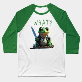 frog what ✅ Baseball T-Shirt